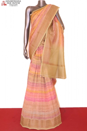 Exclusive Pure Chanderi Cotton Saree